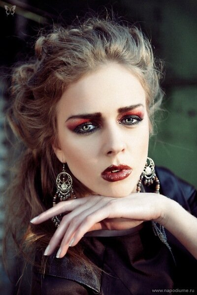 hair : ilona reznichenko  make up : alena shoroh  clothes and accessories : anastasiya zaiceva  model : tanya moskaleva  photo : lesha ilchenko alexlich