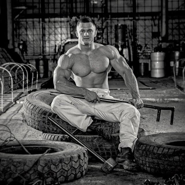 Kazakhstan, Sport, Men, Man, Bodybuilding, Ifbb, Bw, чб, портфолио